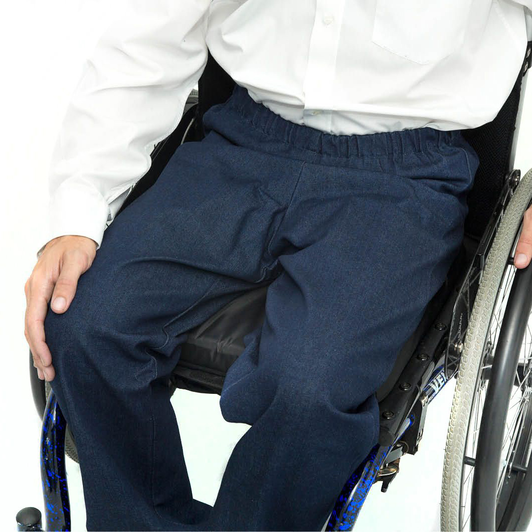 Elasticated Waist Wheelchair Jeans