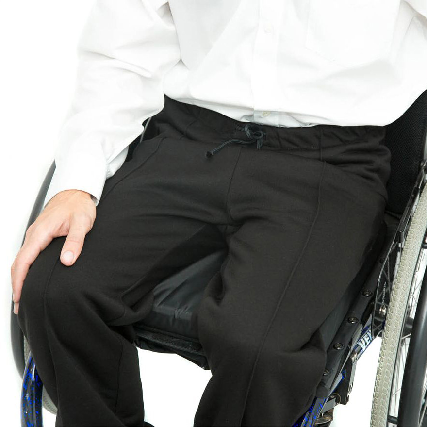 Elasticated Waist Jersey Wheelchair Trousers
